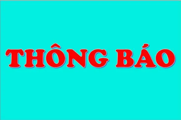 Thông báo