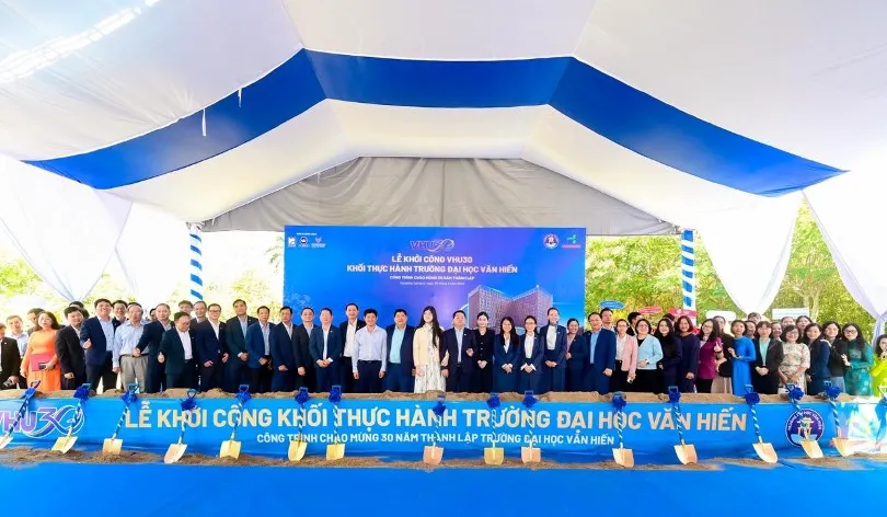 Lễ khởi công VHU30: Khối Thực hành trường Đại học Văn Hiến