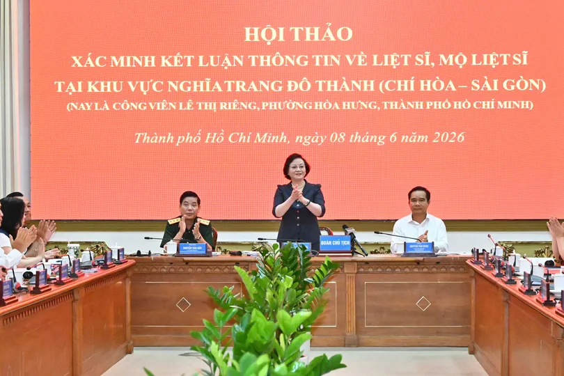 Phó Thủ tướng Phạm Thị Thanh Trà: Xác minh cẩn trọng, chặt chẽ thông tin mộ tập thể liệt sĩ