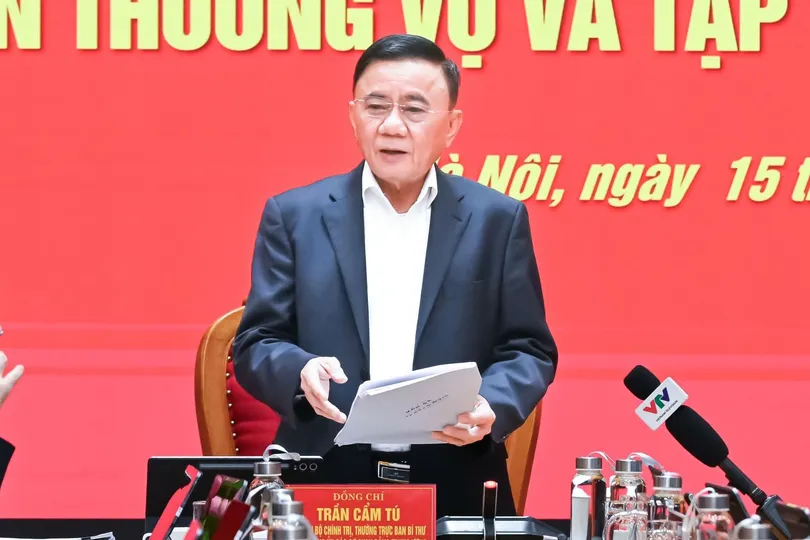 Đồng chí Trần Cẩm Tú làm Trưởng Ban Chỉ đạo Trung ương về phát triển văn hóa Việt Nam