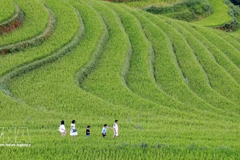 木江界梯田之美——西北地区最具吸引力的旅游目的地之一。