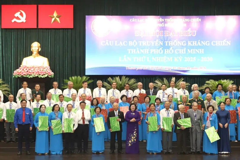 Hội viên CLB Truyền thống kháng chiến TPHCM là di sản tinh thần quý giá của thành phố