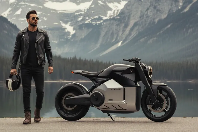 Một trong những mẫu xe điện mà VinFast vừa công bố.