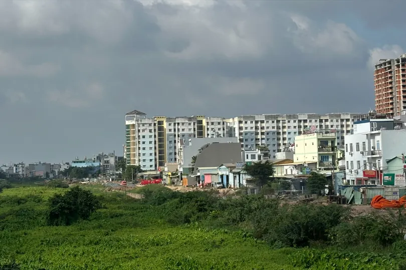 Khu dân cư tại phường Bình Hưng Hòa, TPHCM. Ảnh: THANH HIỀN