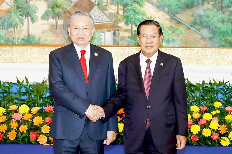 Khẳng định quan hệ hợp tác toàn diện Việt Nam - Campuchia