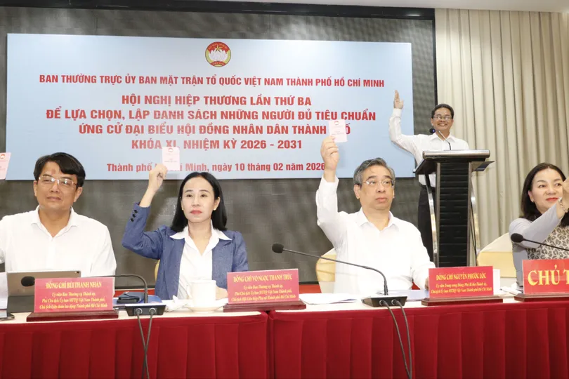 Thống nhất danh sách 48 người ứng cử ĐBQH khóa XVI và 209 người ứng cử đại biểu HĐND TPHCM khóa XI