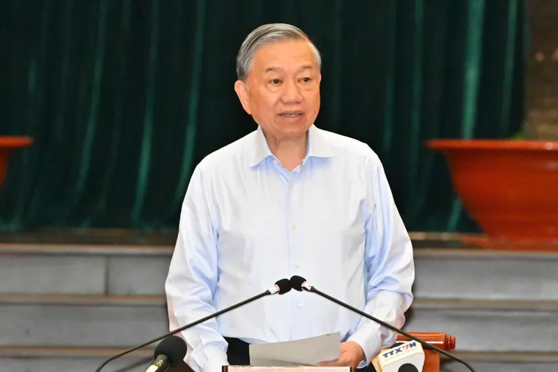 Tổng Bí thư, Chủ tịch nước Tô Lâm làm việc với Ban Thường vụ Thành ủy TPHCM