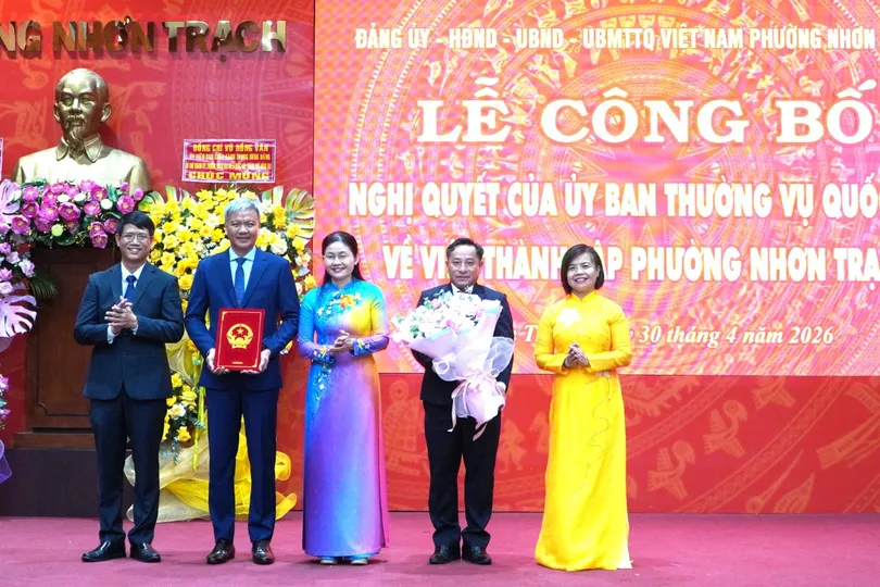 Công bố thành lập 10 phường của thành phố Đồng Nai