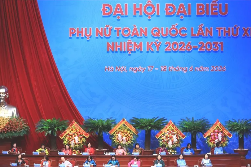 Phiên khai mạc Đại hội đại biểu Phụ nữ toàn quốc lần thứ XIV, nhiệm kỳ 2026-2031.