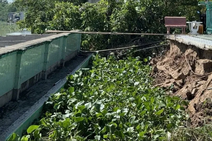 Đồng Tháp: Hơn 2.318 tỷ đồng thực hiện 148 công trình chống sạt lở 
