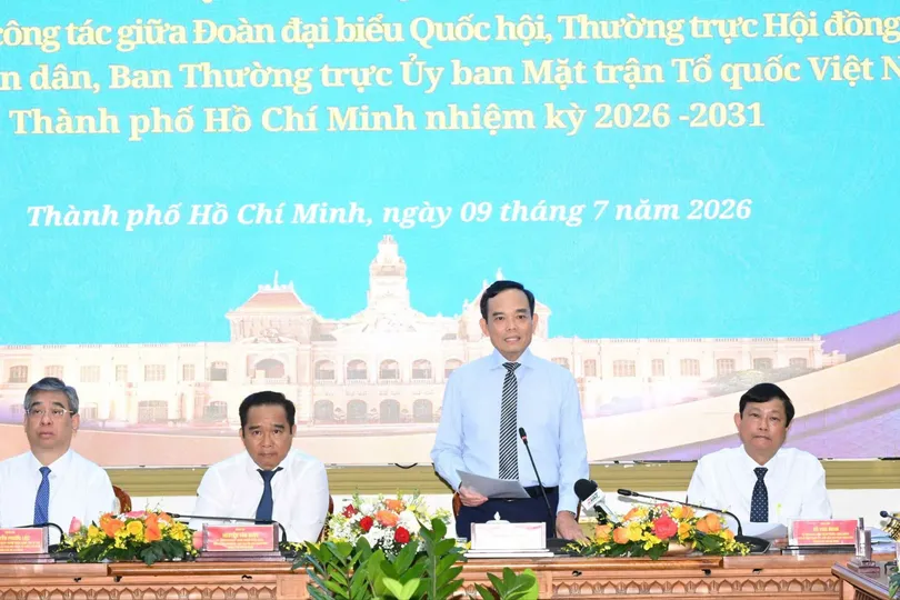 Bí thư Thành ủy TPHCM Trần Lưu Quang: Áp dụng mạnh mẽ chuyển đổi số trong công tác phối hợp