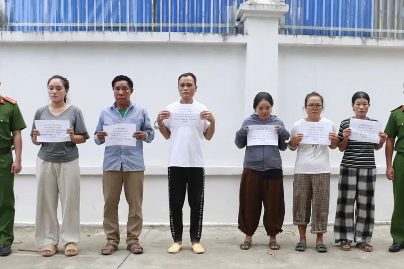 Cơ quan công an bắt giữ 6 đối tượng trong 2 chuyên án