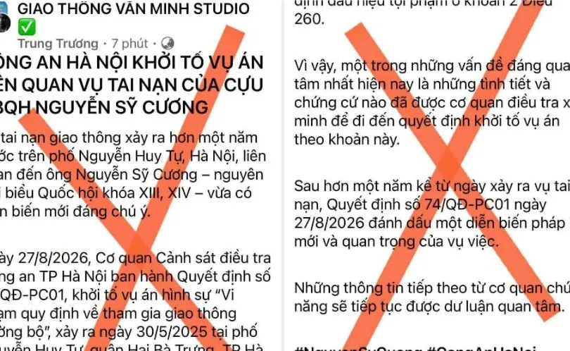 Xử phạt kiểm duyệt viên để lọt văn bản giả mạo lên nhóm Facebook 