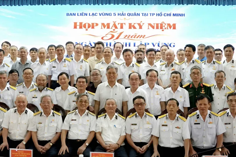 Họp mặt truyền thống lần thứ 19 Ban Liên lạc Vùng 5 Hải quân tại TPHCM