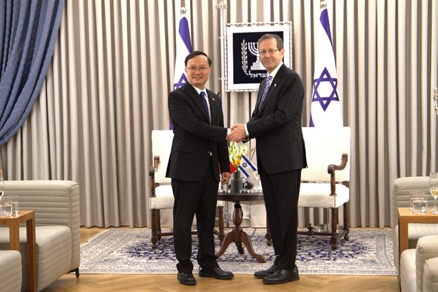 Israel’s President considers Vietnam important partner in Southeast Asia