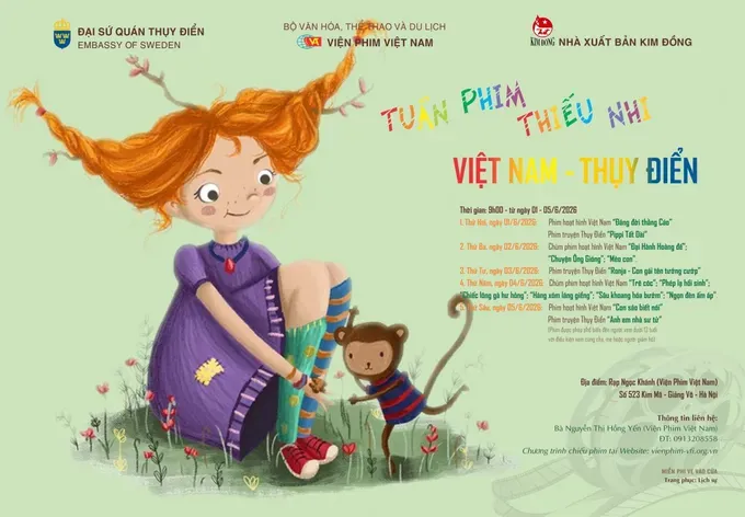 Vietnam-Sweden children’s film week debuts