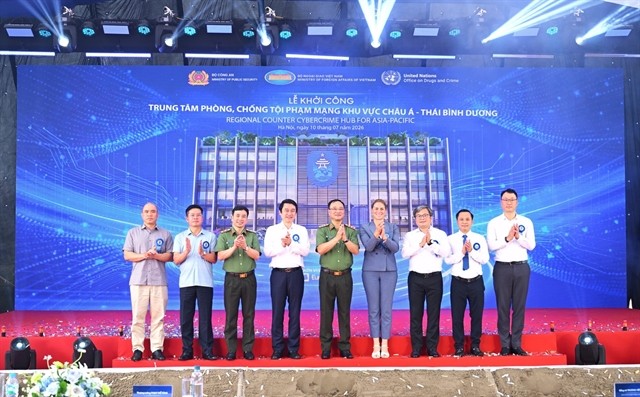 Construction begins on headquarters of Asia-Pacific counter cybercrime hub 
