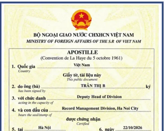 Vietnam implements exemption of legalization for foreign public documents