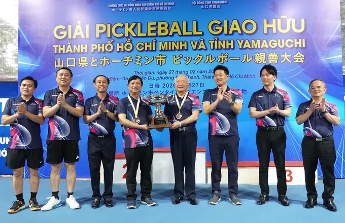 HCMC, Yamaguchi strengthen friendly ties through Pickleball match
