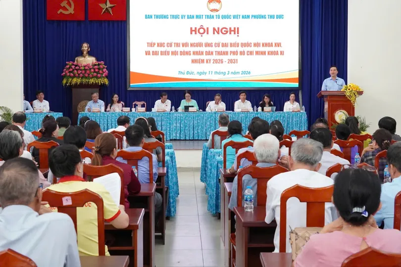 Cử tri phường Thủ Đức kiến nghị không để kênh rạch trở thành “kênh chết”