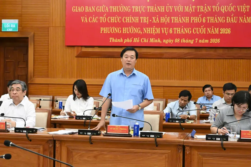 Phó Bí thư Thường trực Thành ủy TPHCM Lê Quốc Phong: Giải quyết ngay tình trạng thiếu hụt biên chế ở một số vị trí