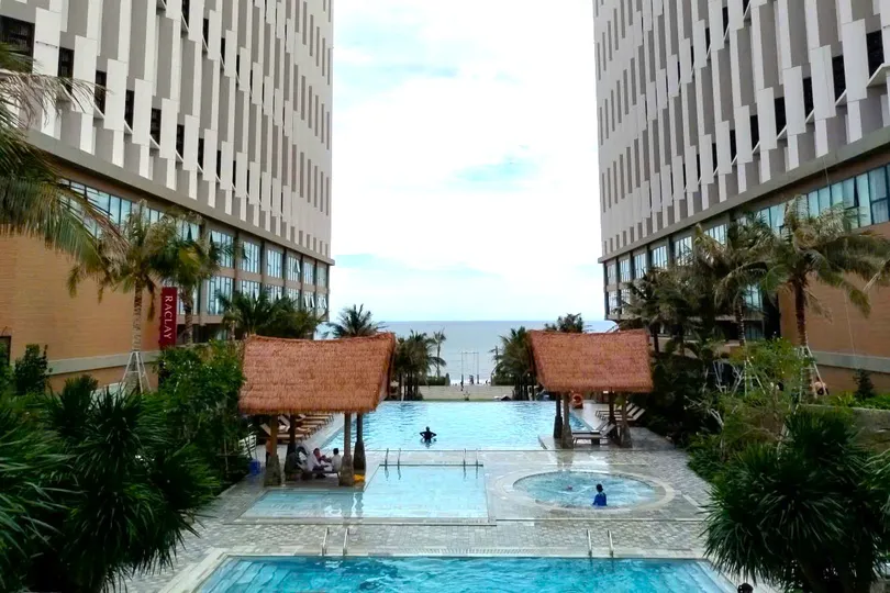 Khu du lịch Apec Mandala Wyndham Mũi Né. Ảnh: TIẾN THẮNG