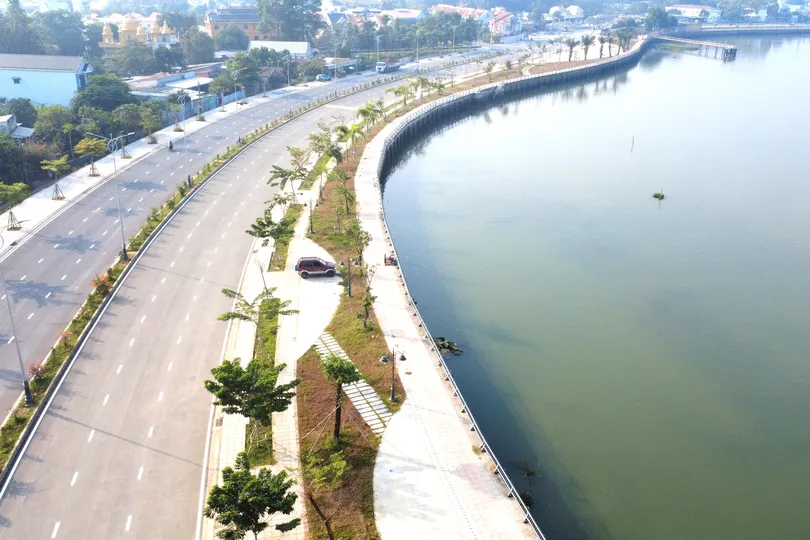 Dự án Đường ven sông Đồng Nai được thông xe kỹ thuật ngày 15-1-2026 chào mừng Đại hội Đại biểu toàn quốc lần thứ XIV của Đảng 