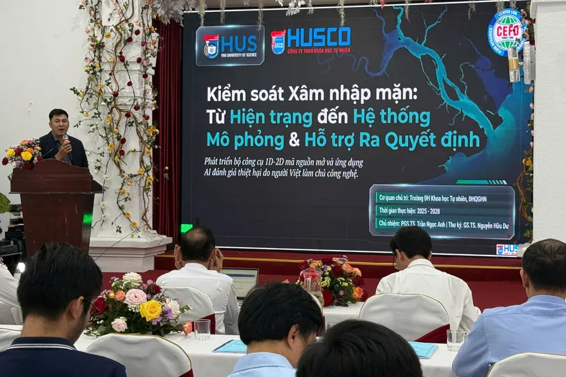 Các đại biểu dự Hội nghị nhận định tình hình khí tượng thủy văn thời hạn mùa năm 2026. Ảnh: LP