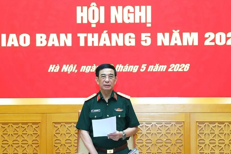 Đại tướng Phan Văn Giang chủ trì hội nghị giao ban Bộ Quốc phòng