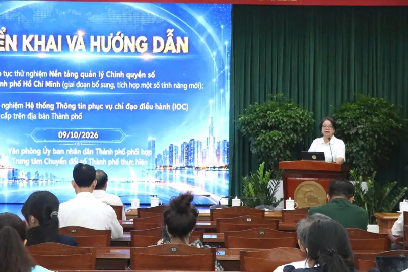 TPHCM triển khai nền tảng quản lý Chính quyền số 2.0 và hệ thống IOC