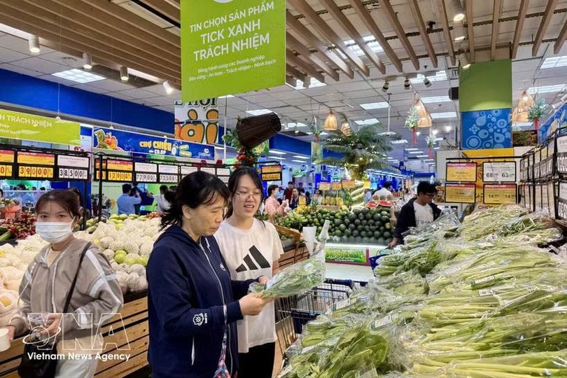 胡志明市市民优先选择绿色、安全的产品。