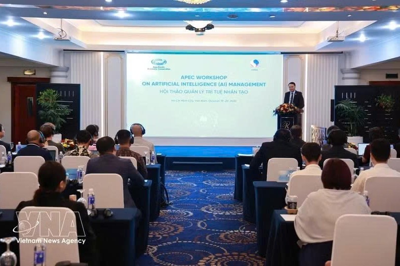 研讨会现场。图自越通社