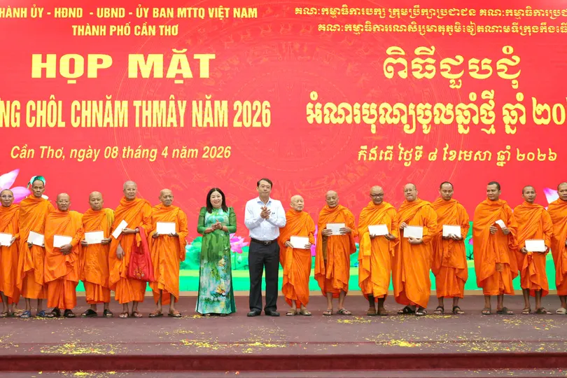 TP Cần Thơ có hơn 9.500 đảng viên là đồng bào Khmer