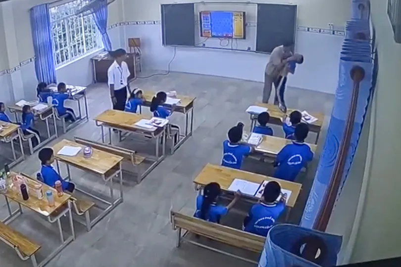 Cần Thơ: Cơ quan chức năng vào cuộc vụ thầy giáo nước ngoài đánh học sinh