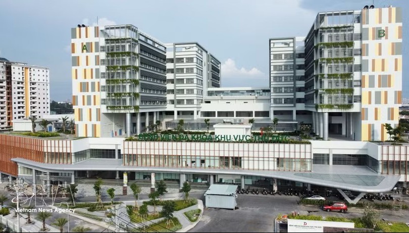 拥有1000张床位规模的守德区域全科医院已于2025年4月落成并投入使用。图：越通社