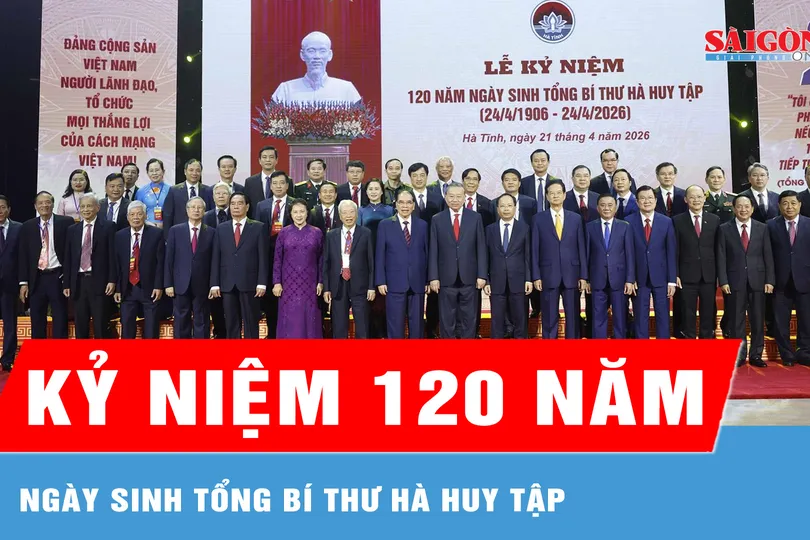 Tổng Bí thư, Chủ tịch nước Tô Lâm dự Lễ kỷ niệm 120 năm Ngày sinh Tổng Bí thư Hà Huy Tập