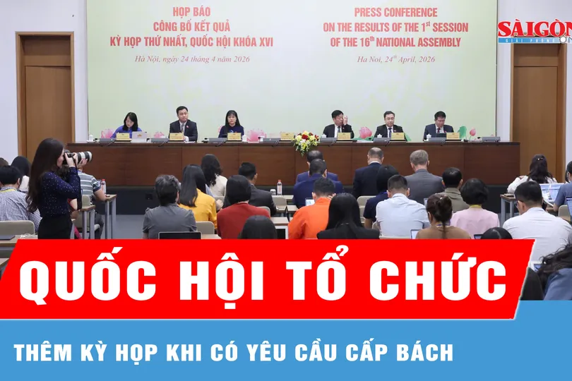 Quốc hội tổ chức thêm kỳ họp khi có yêu cầu cấp bách 