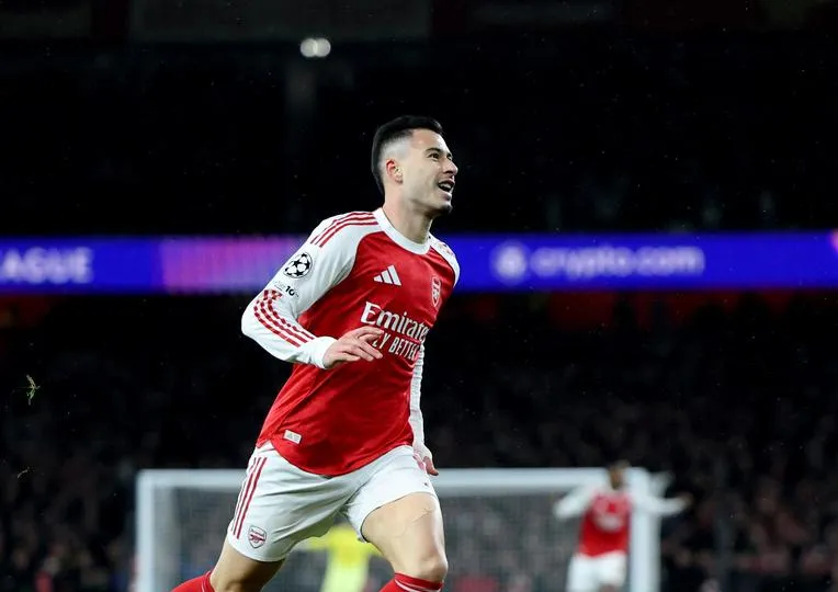 Martinelli kết thúc 7 năm thành công với Arsenal. Ảnh THX