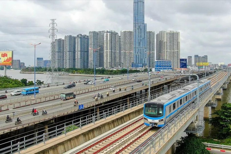  至2030年 胡志明市将建成全长255公里8条都市铁路