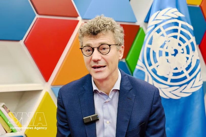 联合国教科文组织（UNESCO）驻越南首席代表乔纳森·华莱士·贝克。