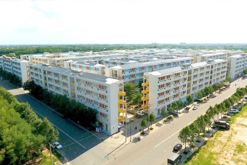 胡志明市政协坊定和社会住房项目。图：清贤