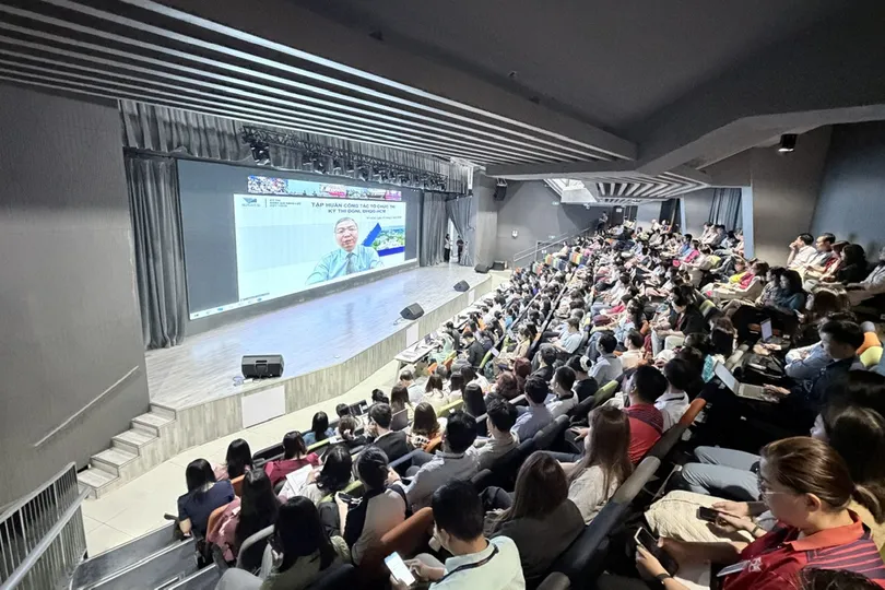 Hội nghị tập huấn cho cán bộ tham gia phục vụ kỳ thi ĐGNL đợt 1 do ĐHQG TPHCM tổ chức năm 2026