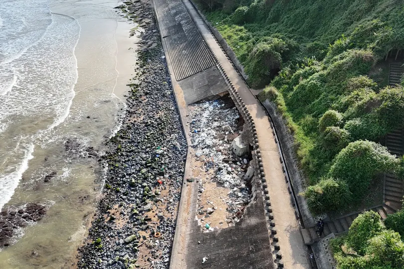 Sạt lở uy hiếp di tích quốc gia đặc biệt Địa đạo Vịnh Mốc