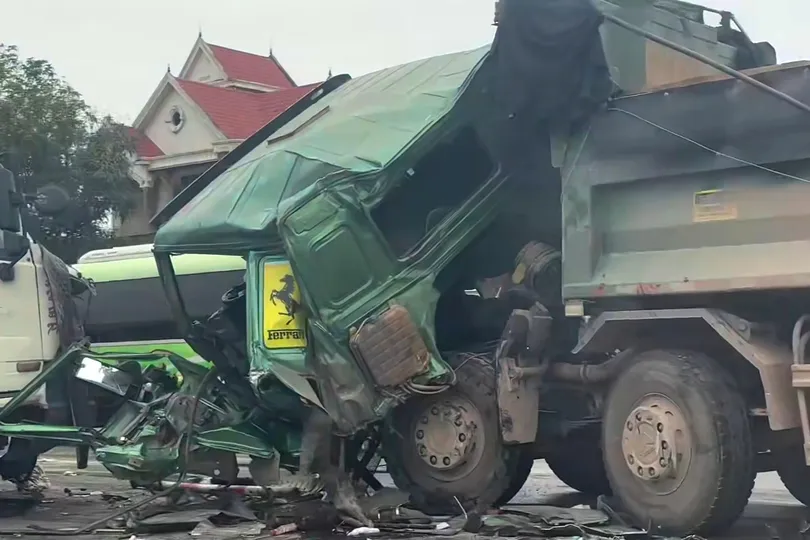 Hiện trường vụ tai nạn 