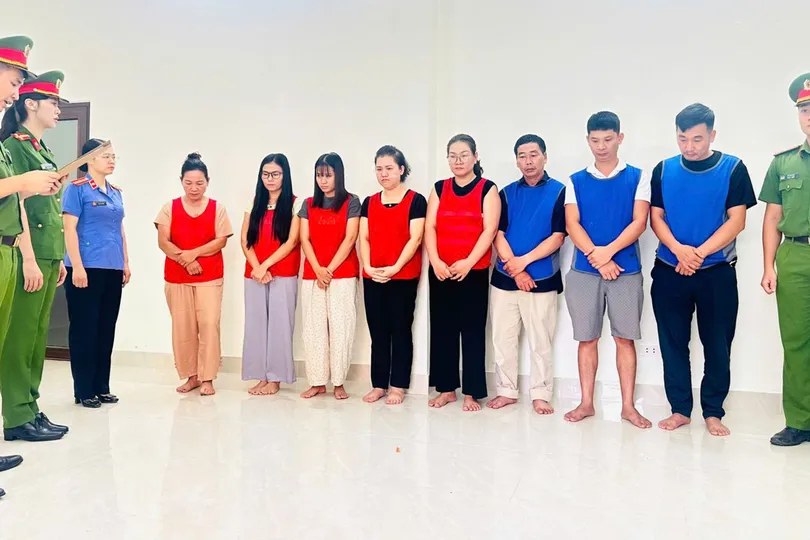 Cơ quan Cảnh sát điều tra ra quyết định khởi tố vụ án, khởi tố bị can. Ảnh: CÔNG AN TỈNH THANH HÓA