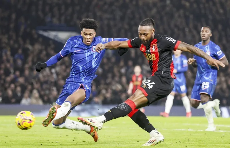 Antoine Semenyo được cho đã chơi trận cuối cùng Bournemouth khi hòa 2-2 tại Chelsea.