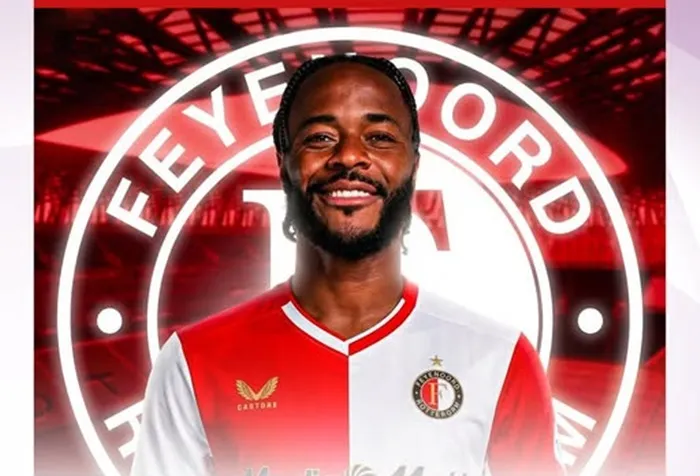 Raheem Sterling đã gia nhập Feyenoord đến hết mùa giải 2025-2026.