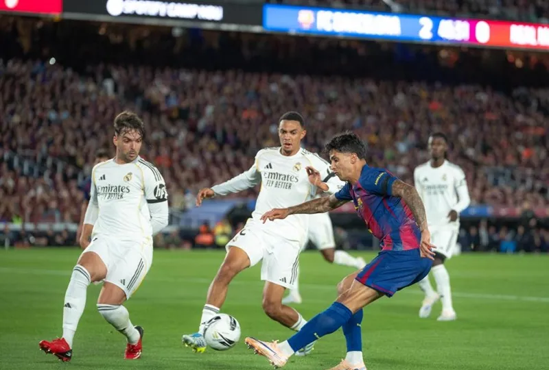 Barcelona sẽ đối đầu Real Madrid tại sân Spotify Camp Nou. Ảnh: THX