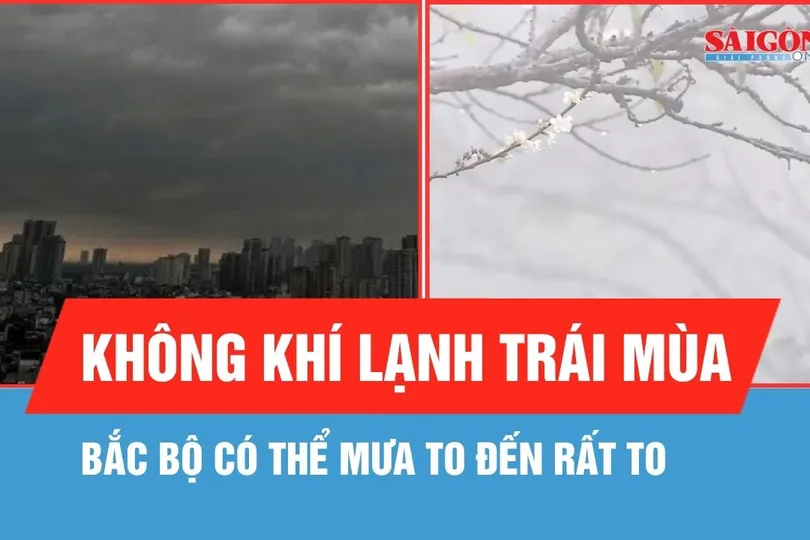 Miền Bắc tiếp tục xuất hiện không khí lạnh trái mùa