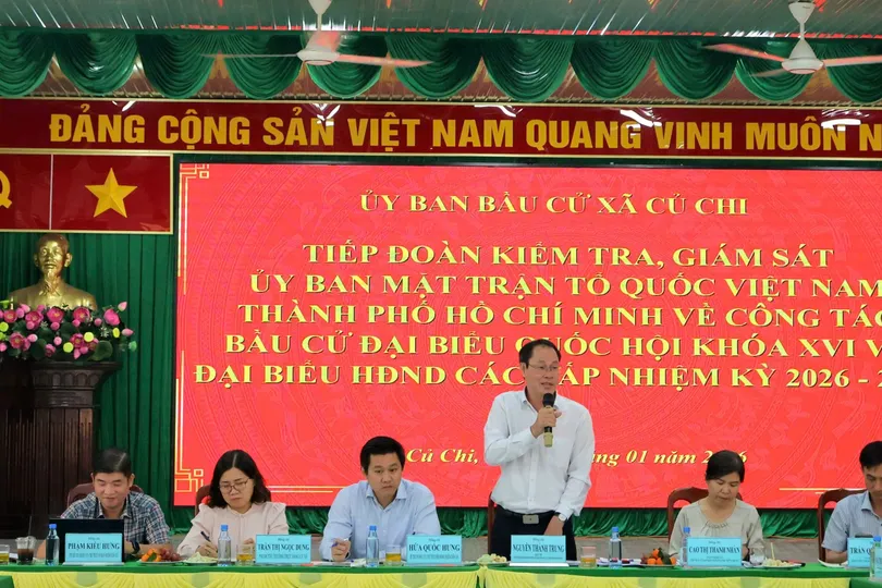 Xã Củ Chi chủ động, nghiêm túc triển khai các nhiệm vụ bầu cử